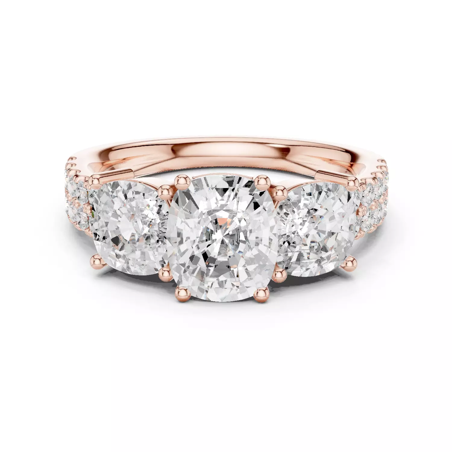 Solitaire Ring 3dm stl renders animation videos details 3D print model_0