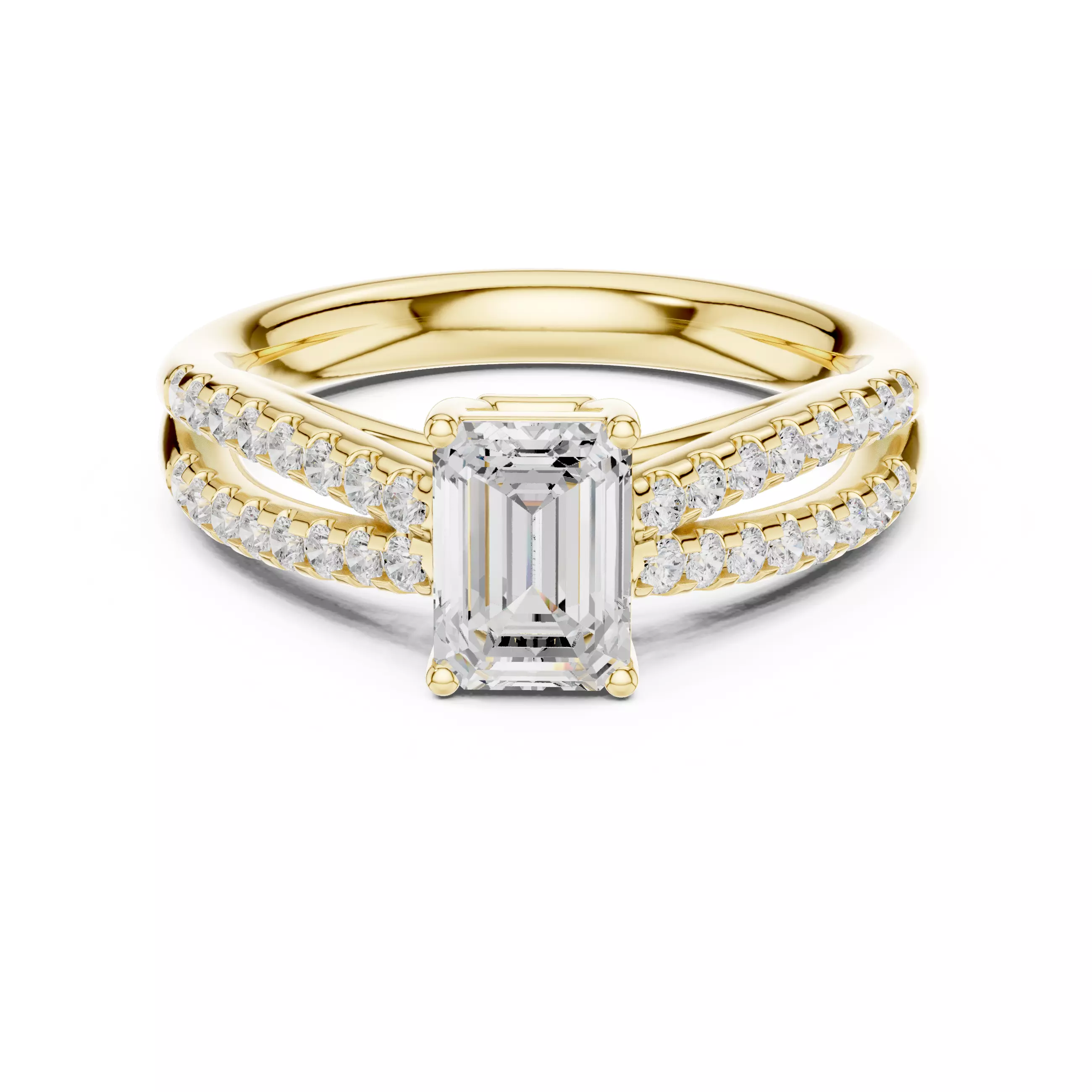 Solitaire Ring 3dm stl renders animation videos details 3D print model_15