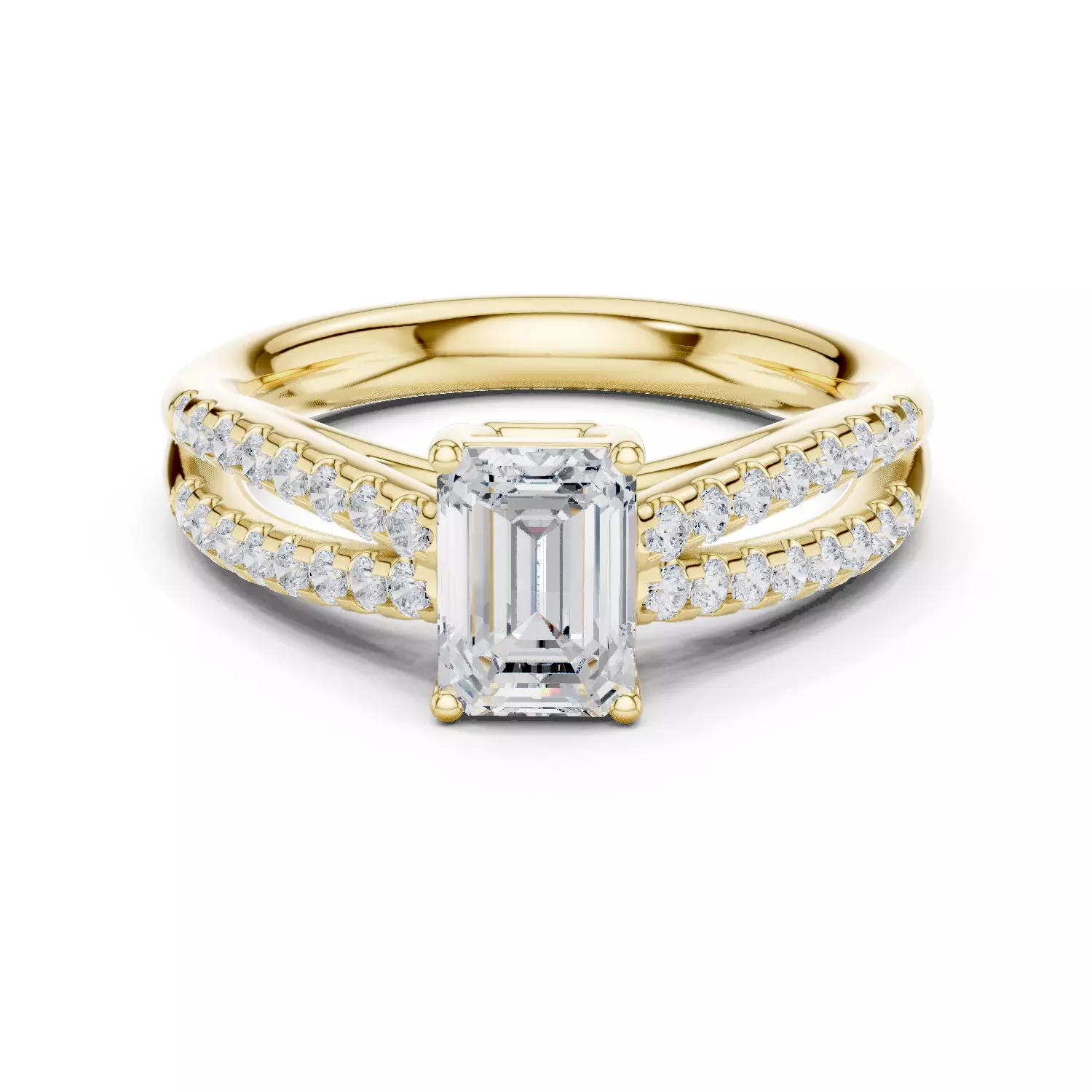 Solitaire Ring 3dm stl renders animation videos details 3D print model_2