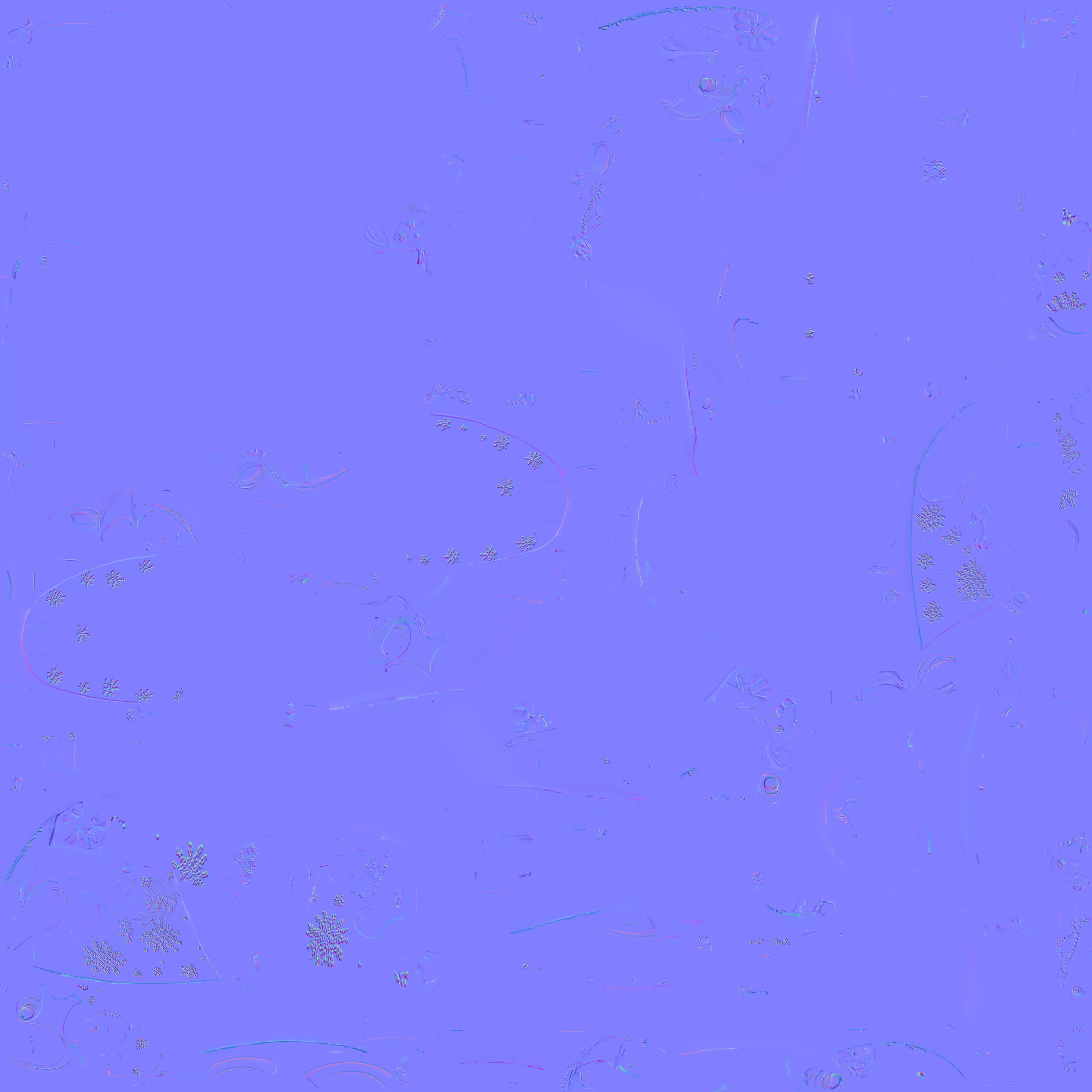 Festive Holiday Slippers 3D Model Cozy Christmas Footwear Low-poly 3D model_3