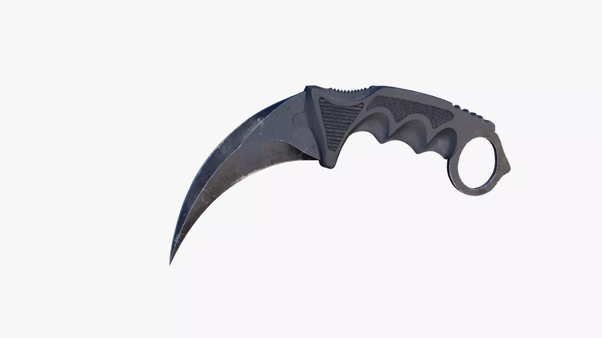 Kerambit Knife Free low-poly 3D model_0