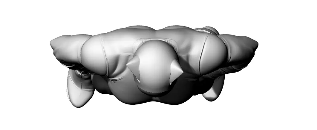 Cat Lady 3D print model_4