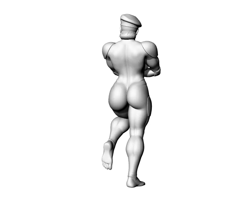 Lady Soldatin 3D print model_2