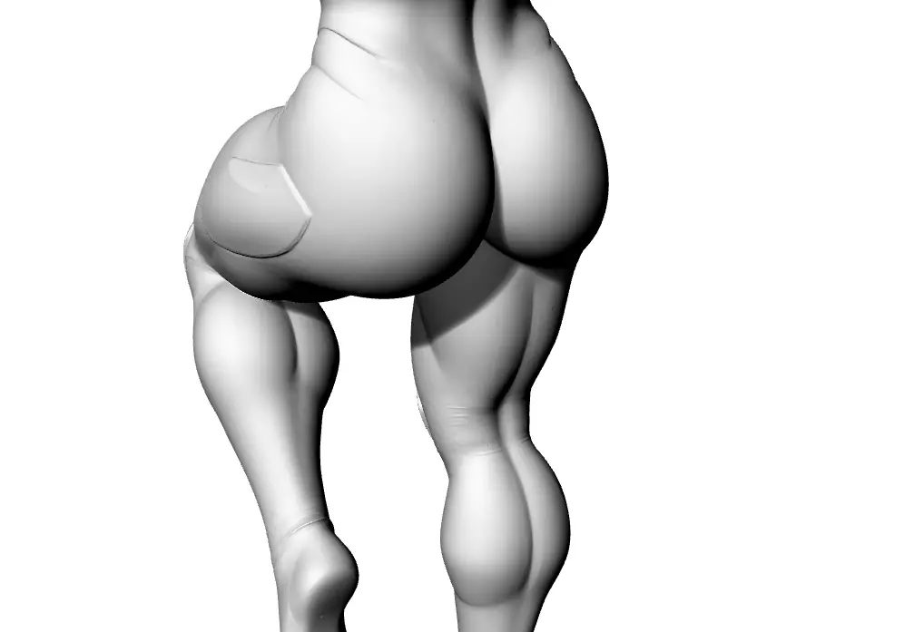 Lady Soldatin 3D print model_0