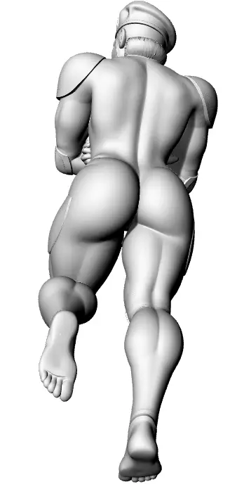 Lady Soldatin 3D print model_7