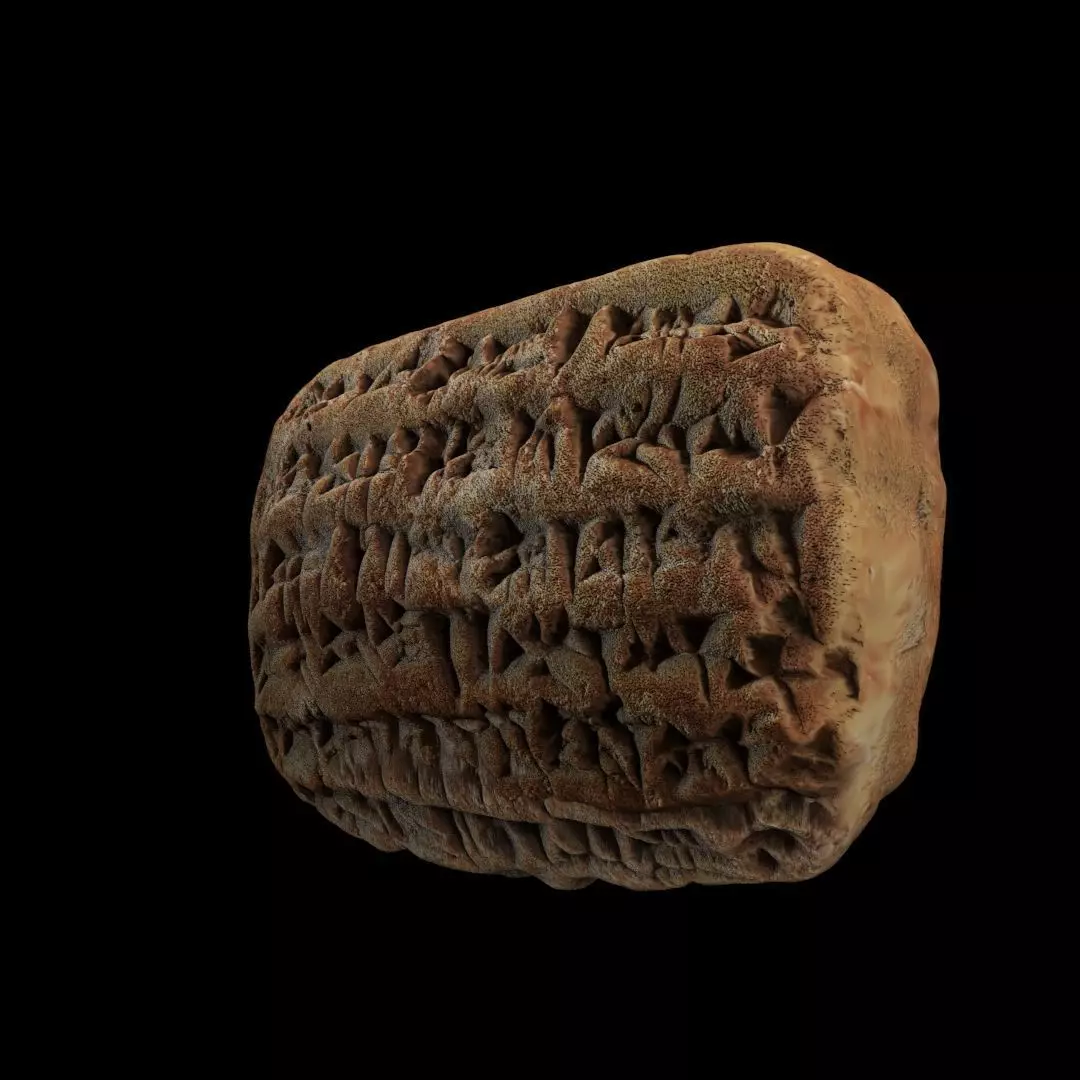 Nebo-Sarsekim Tablet 3D print model_7