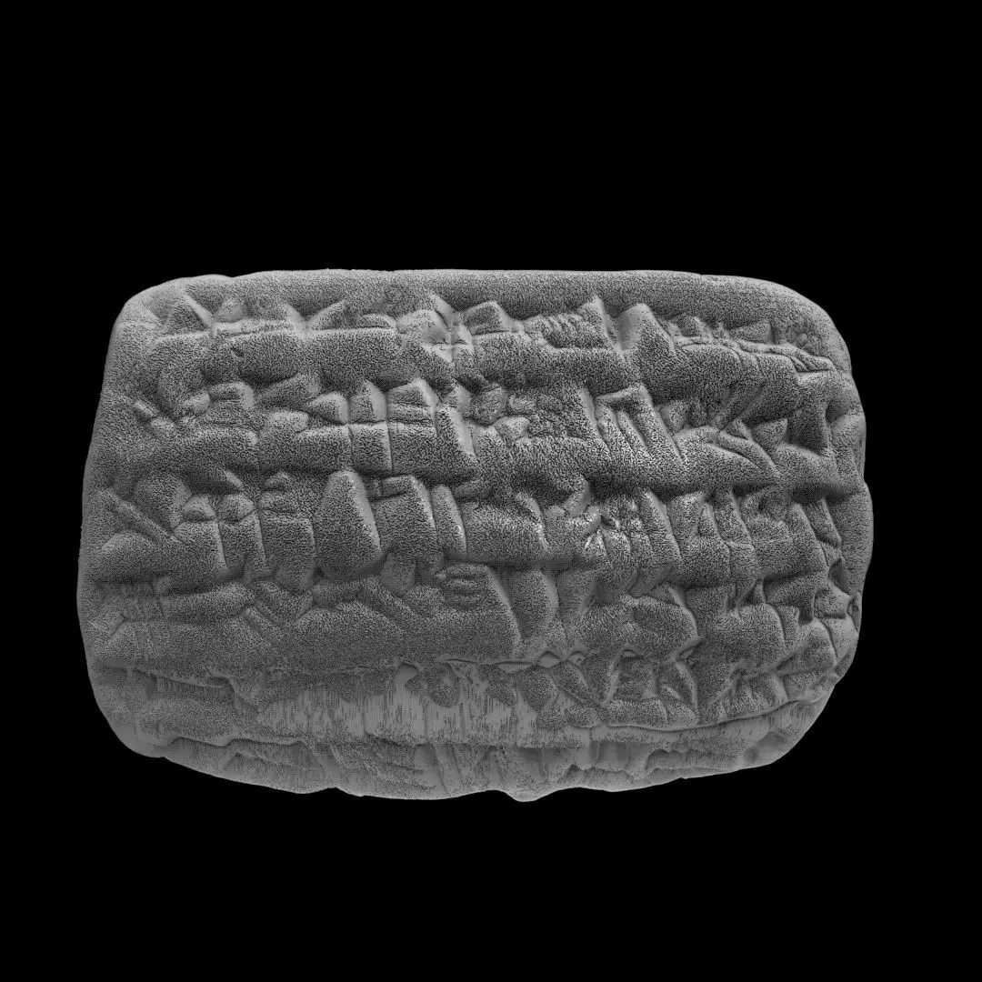 Nebo-Sarsekim Tablet 3D print model_11