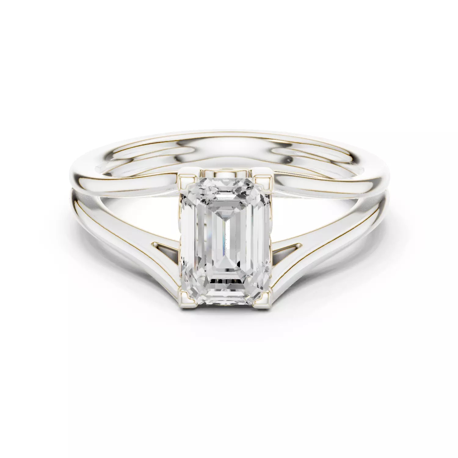 Solitaire Ring 3dm stl renders animation videos details 3D print model_1