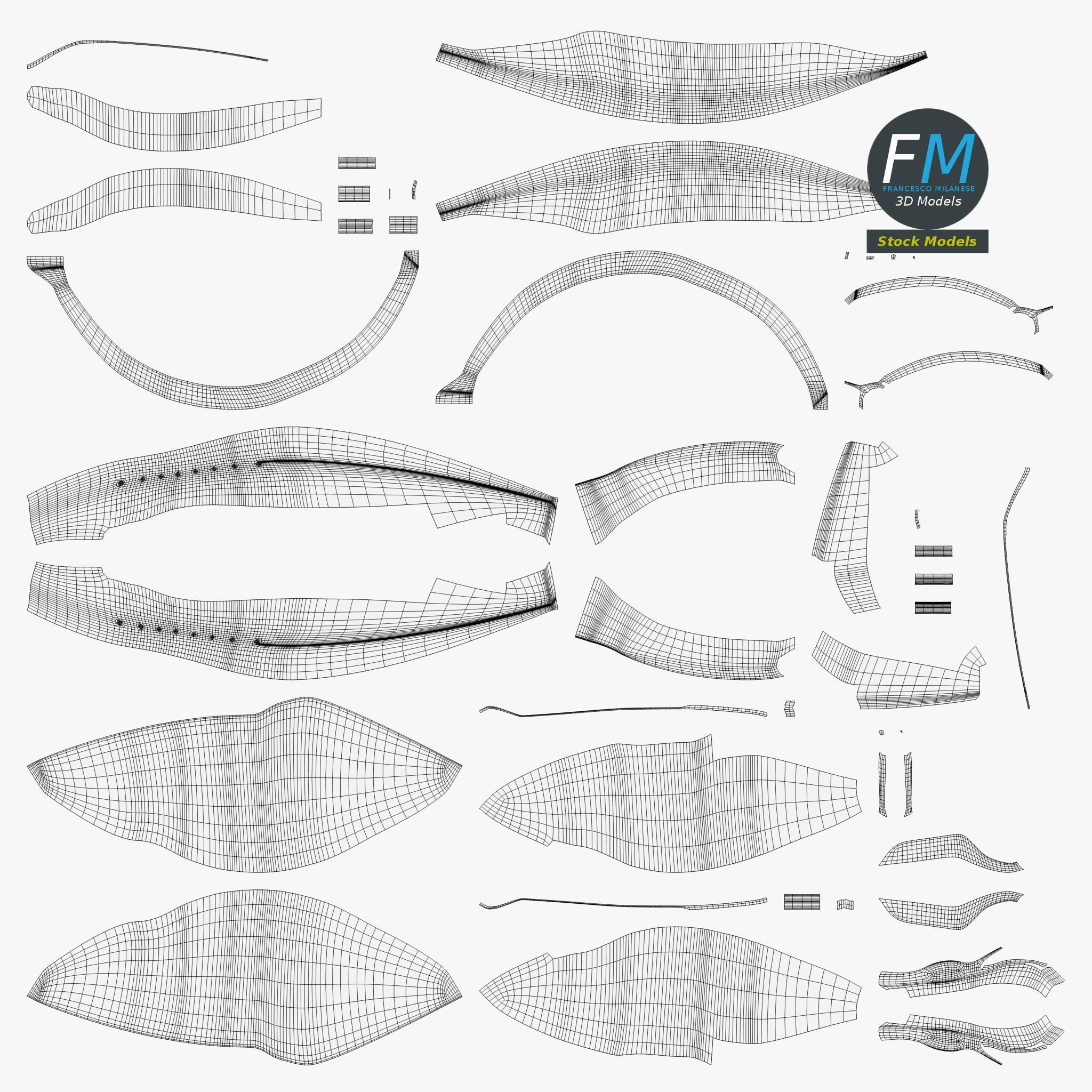 Helmet fire 3D model_11