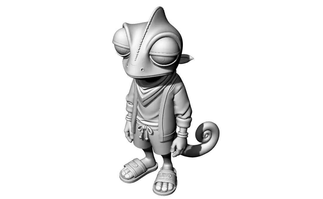 Tier Beast Kameleon 3D print model_3