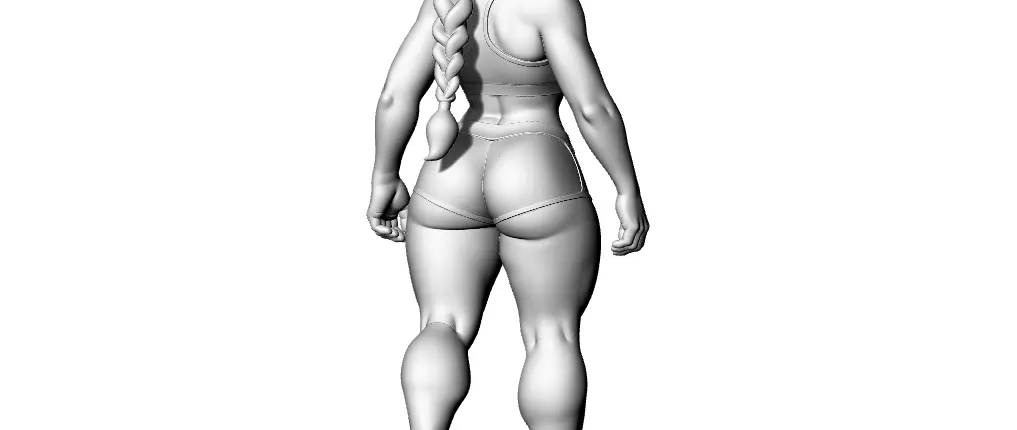 Desney Girl 3D print model_0