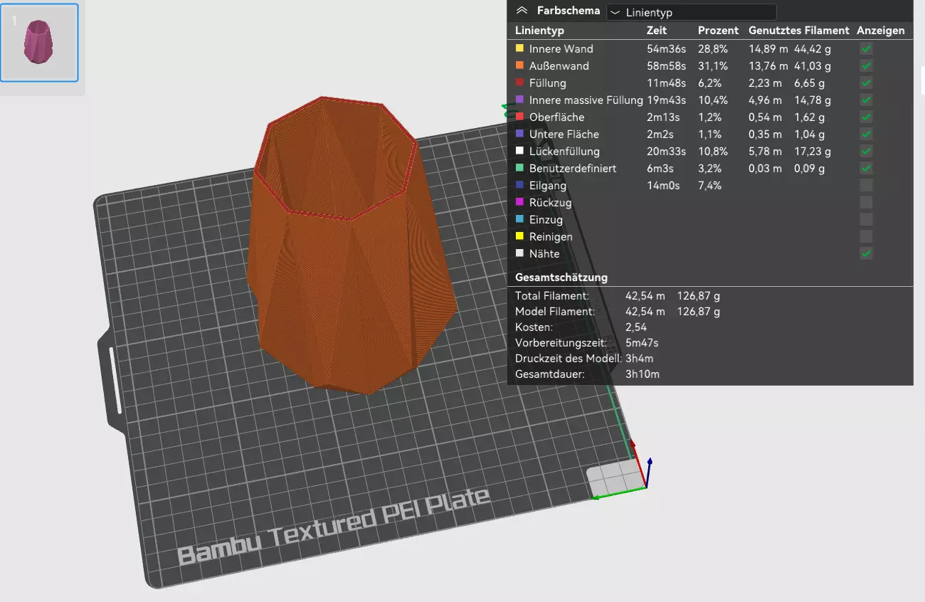 Vase Schick Elegant 3D print model_2
