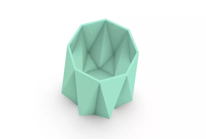 Vase Schick Elegant 3D print model_1