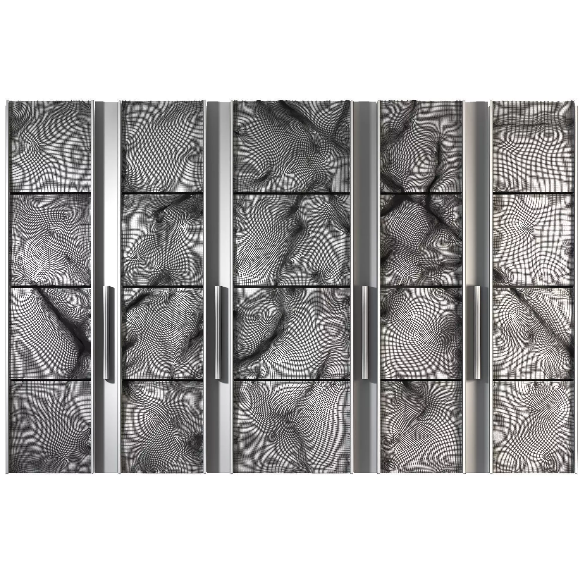 Decorative Rock Wall Panel 3 3D model_2