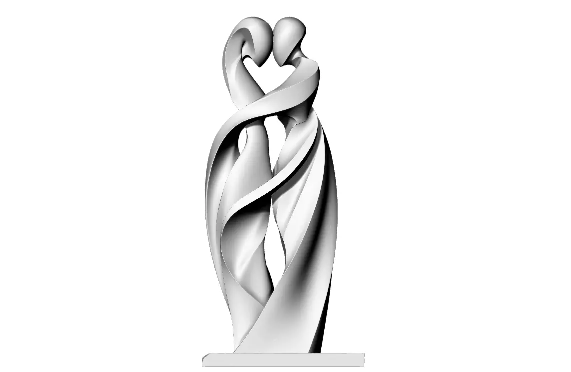 Skulptur Elegant 3D print model_0