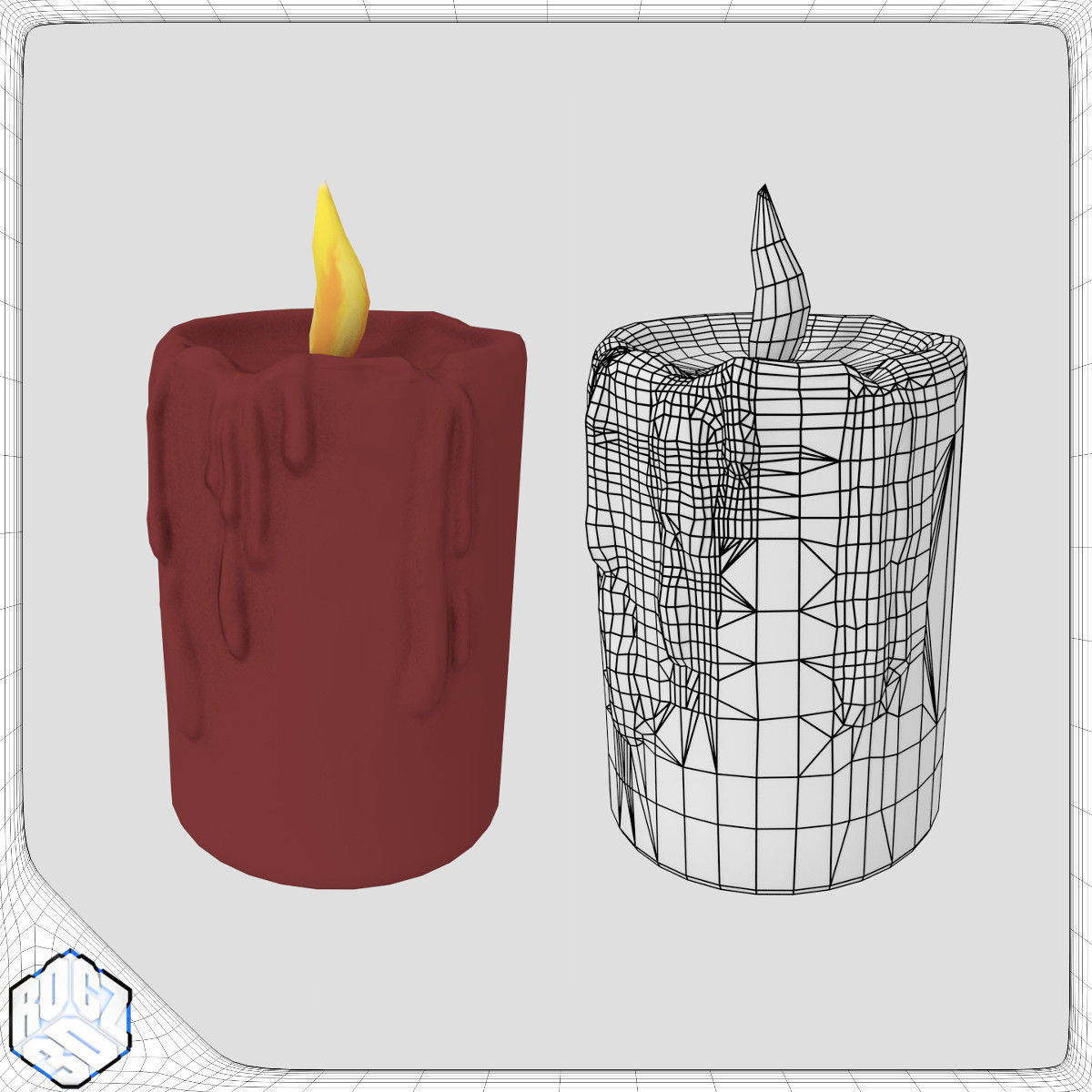 Halloween Pumpkin Pack 3D model_11