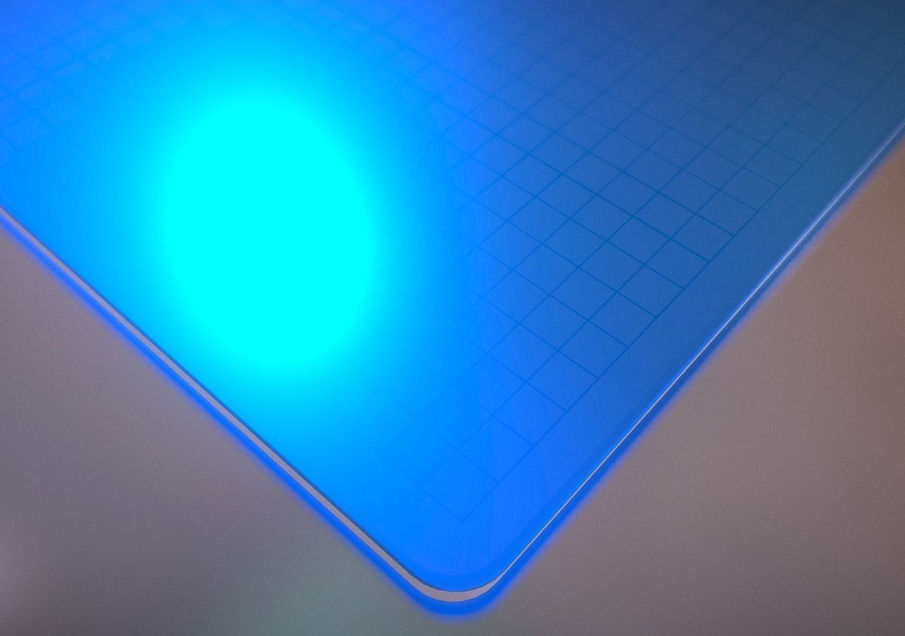 Notepad squared animated 3D model_16