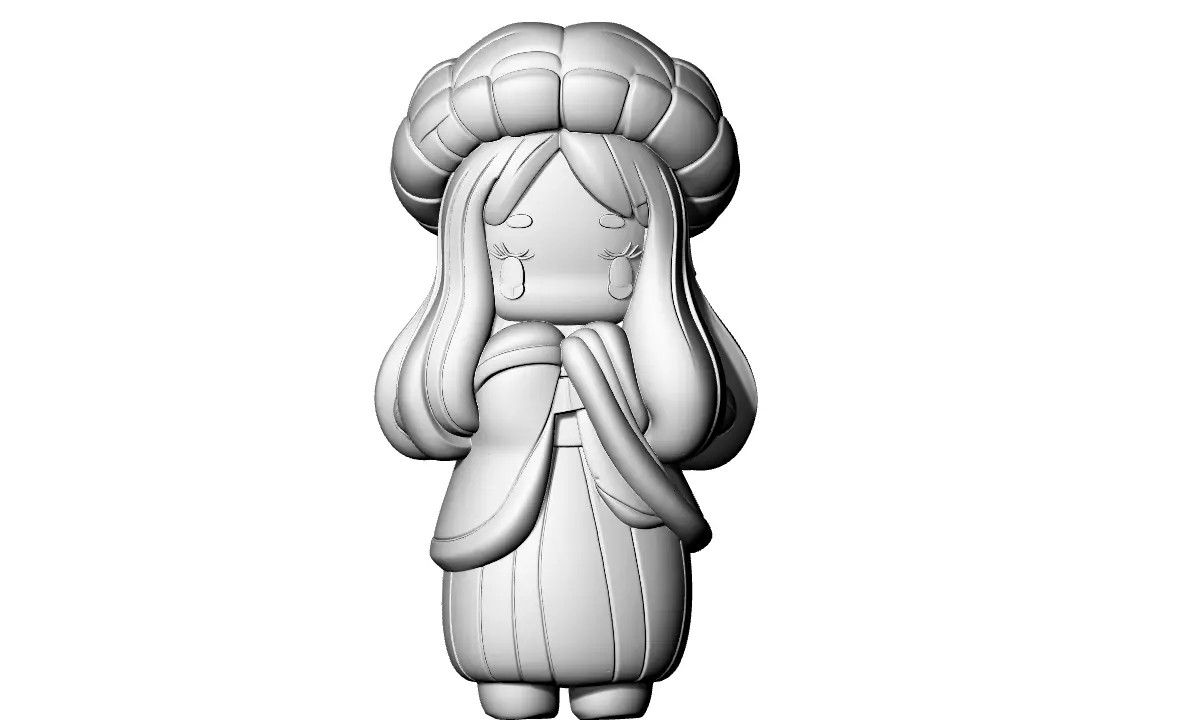 Mini Sweety Girl 3D print model