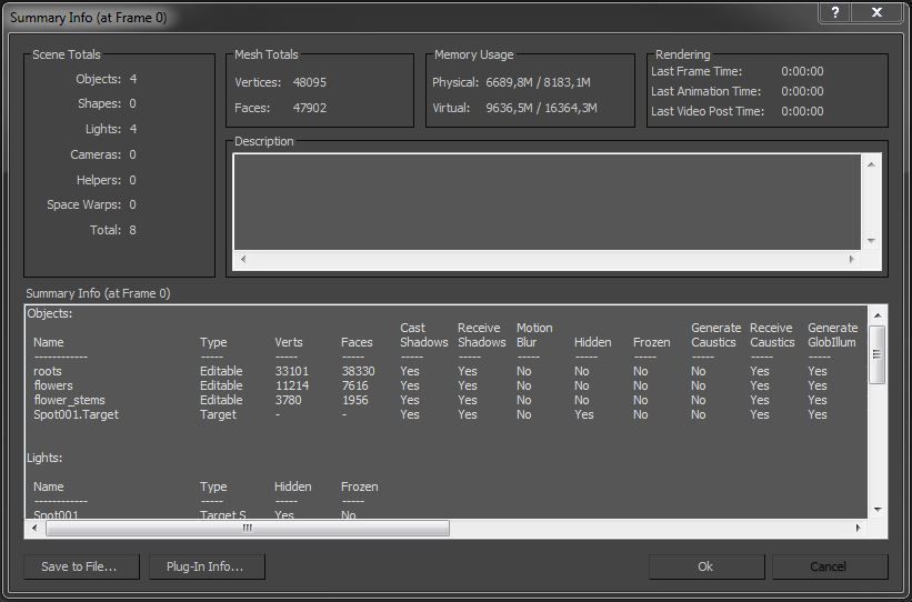Alien plant Succulent Type 1 Low-poly 3D model_17