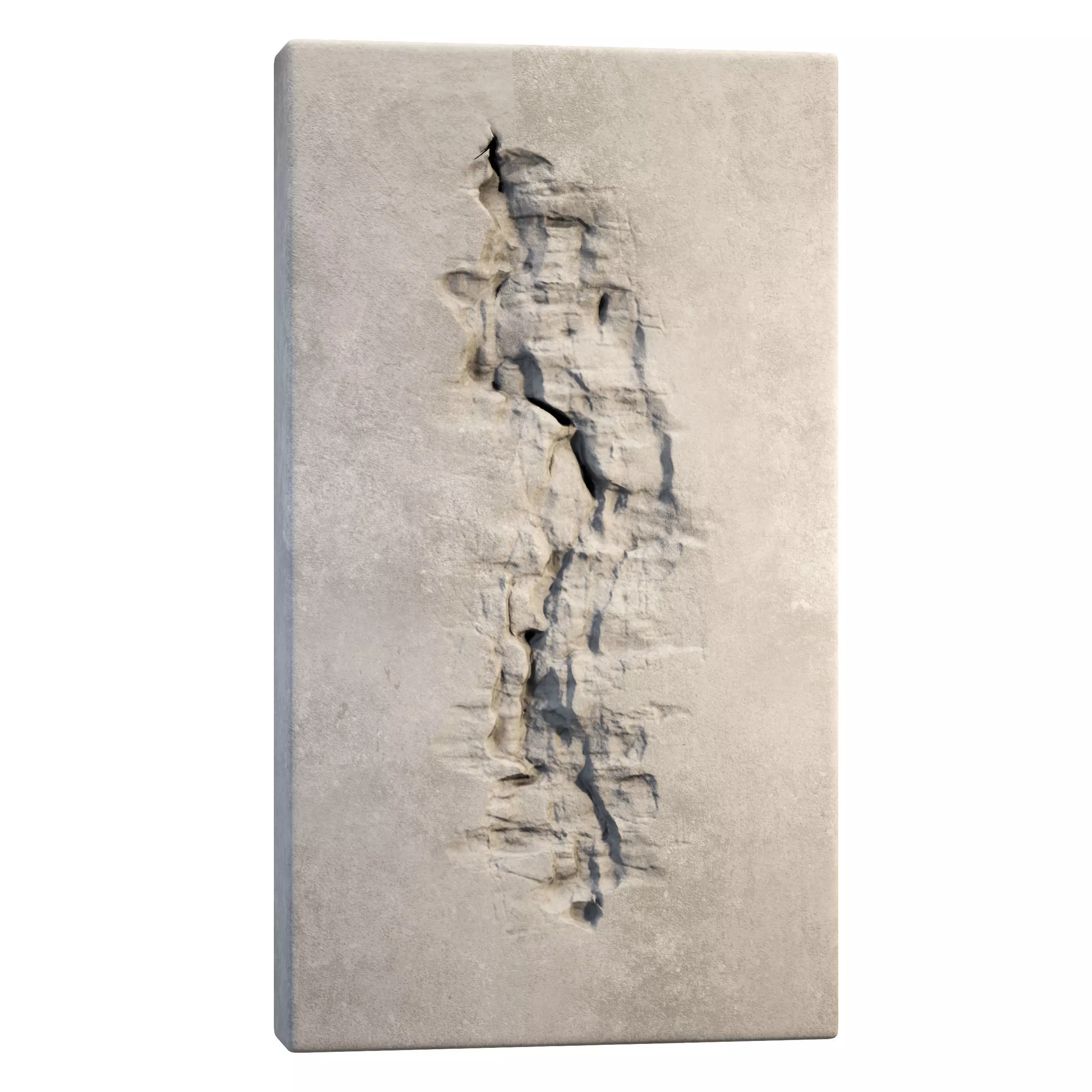 Decorative Plaster Wall Panel 8 3D model_0