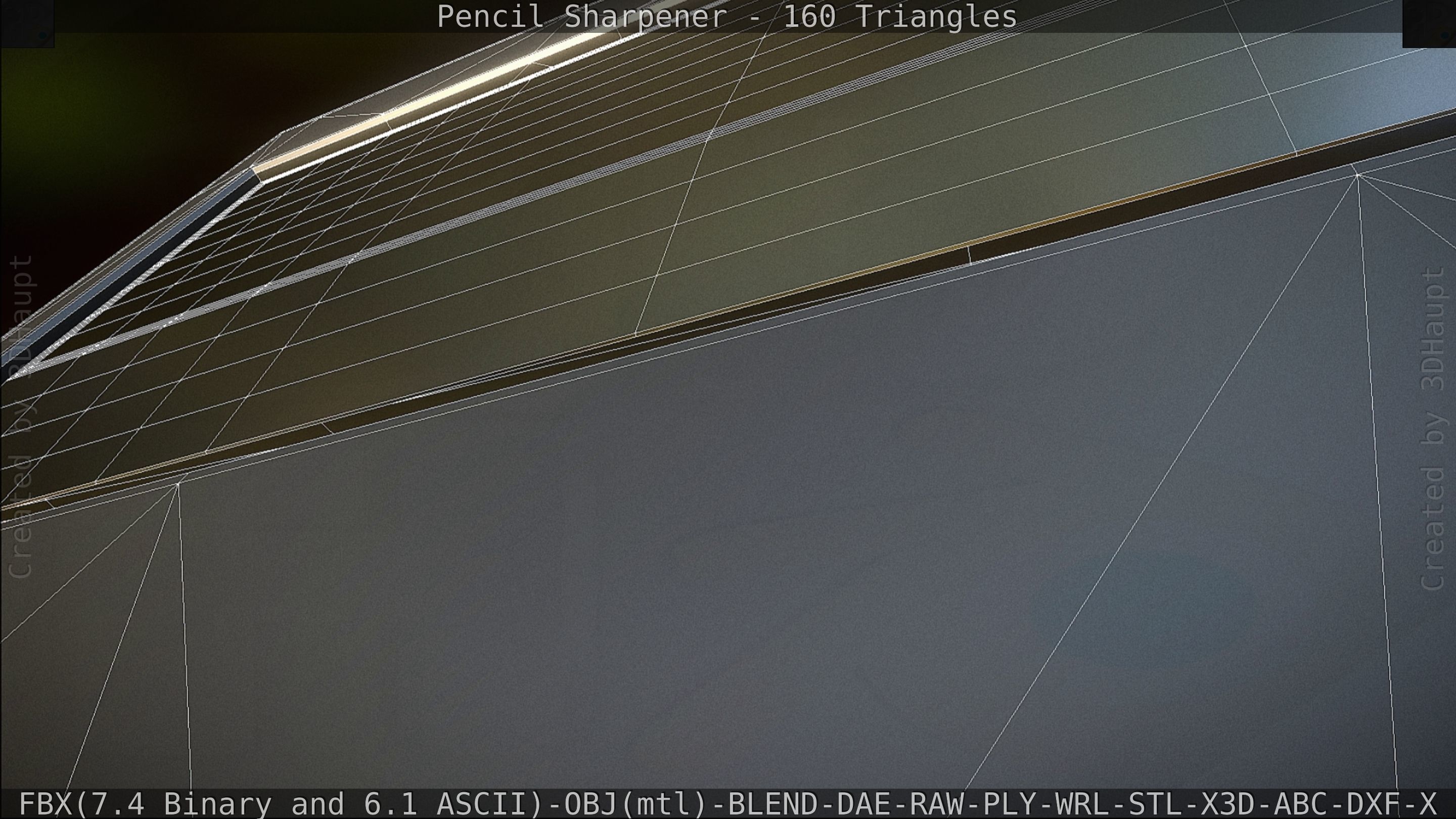 Sharpener clock 3D model_86