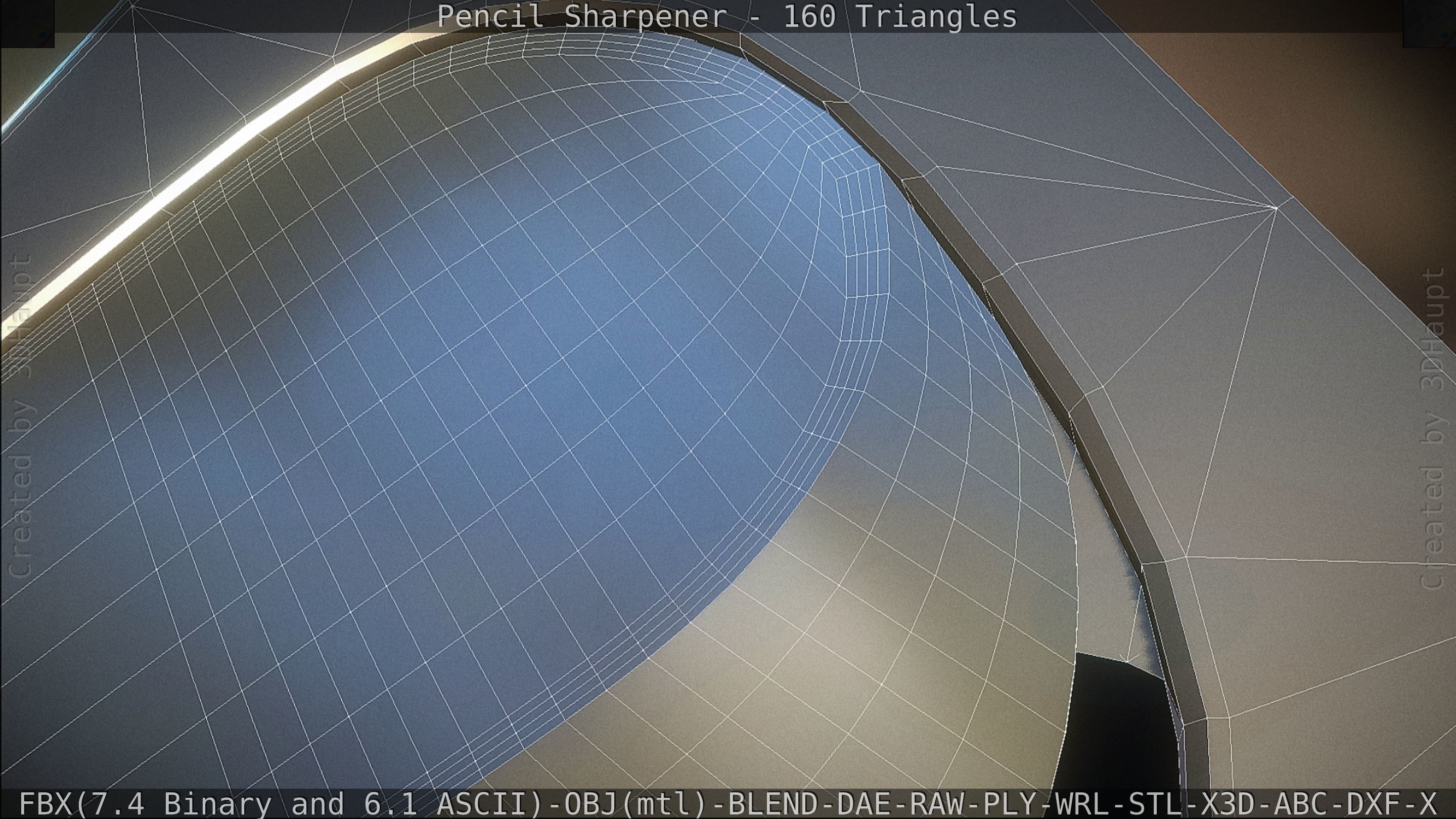 Sharpener clock 3D model_96