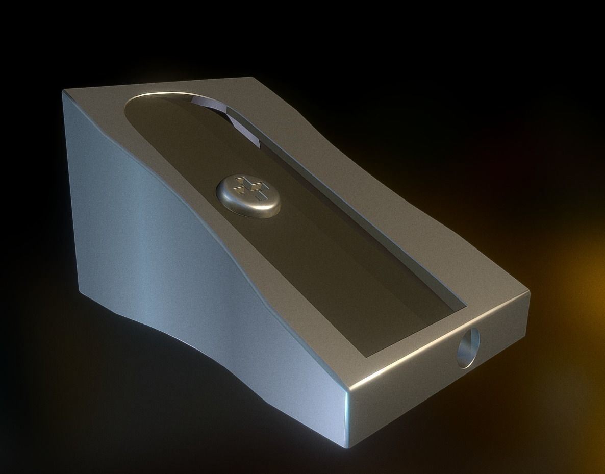 Sharpener clock 3D model_7