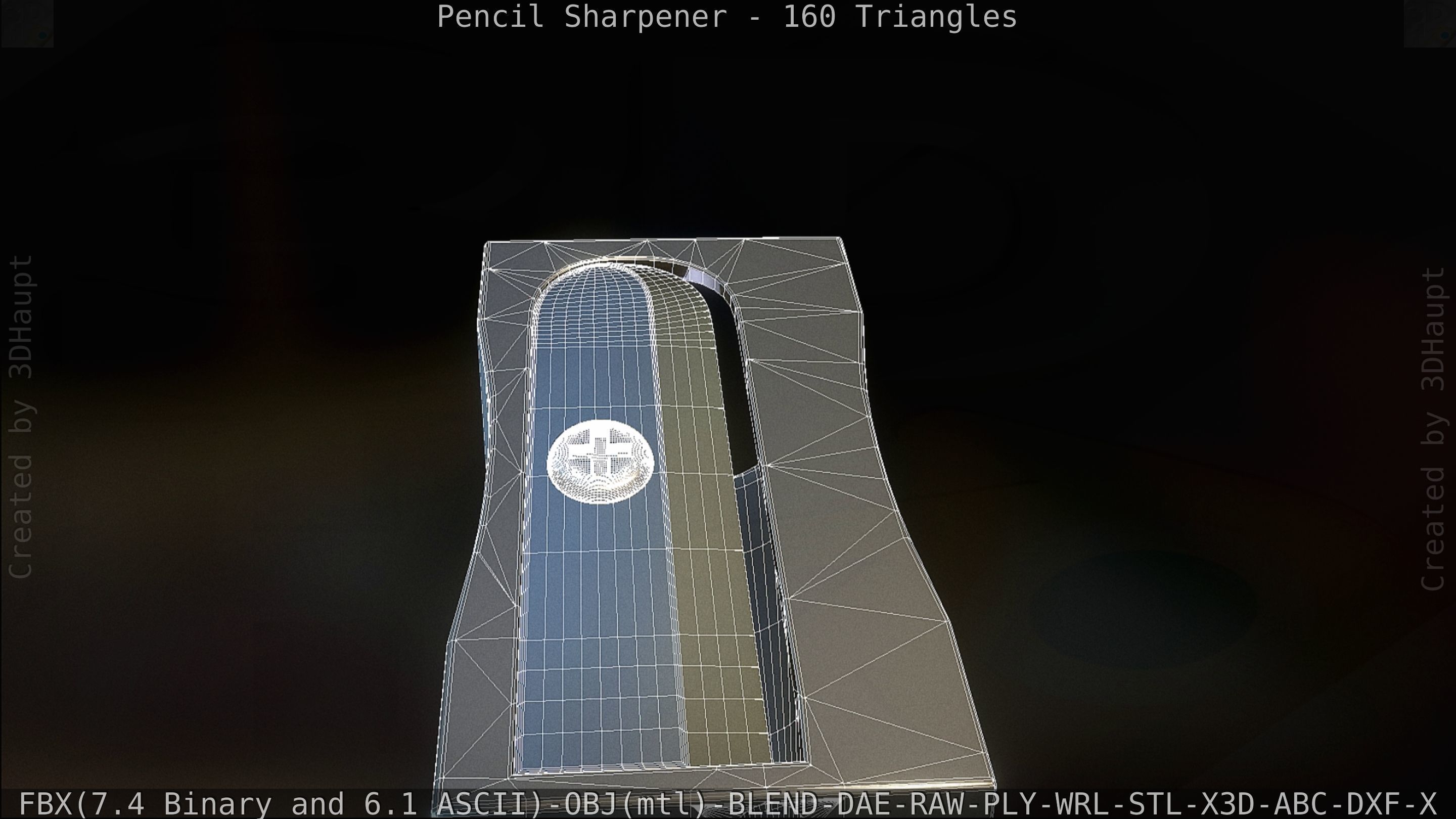 Sharpener clock 3D model_72