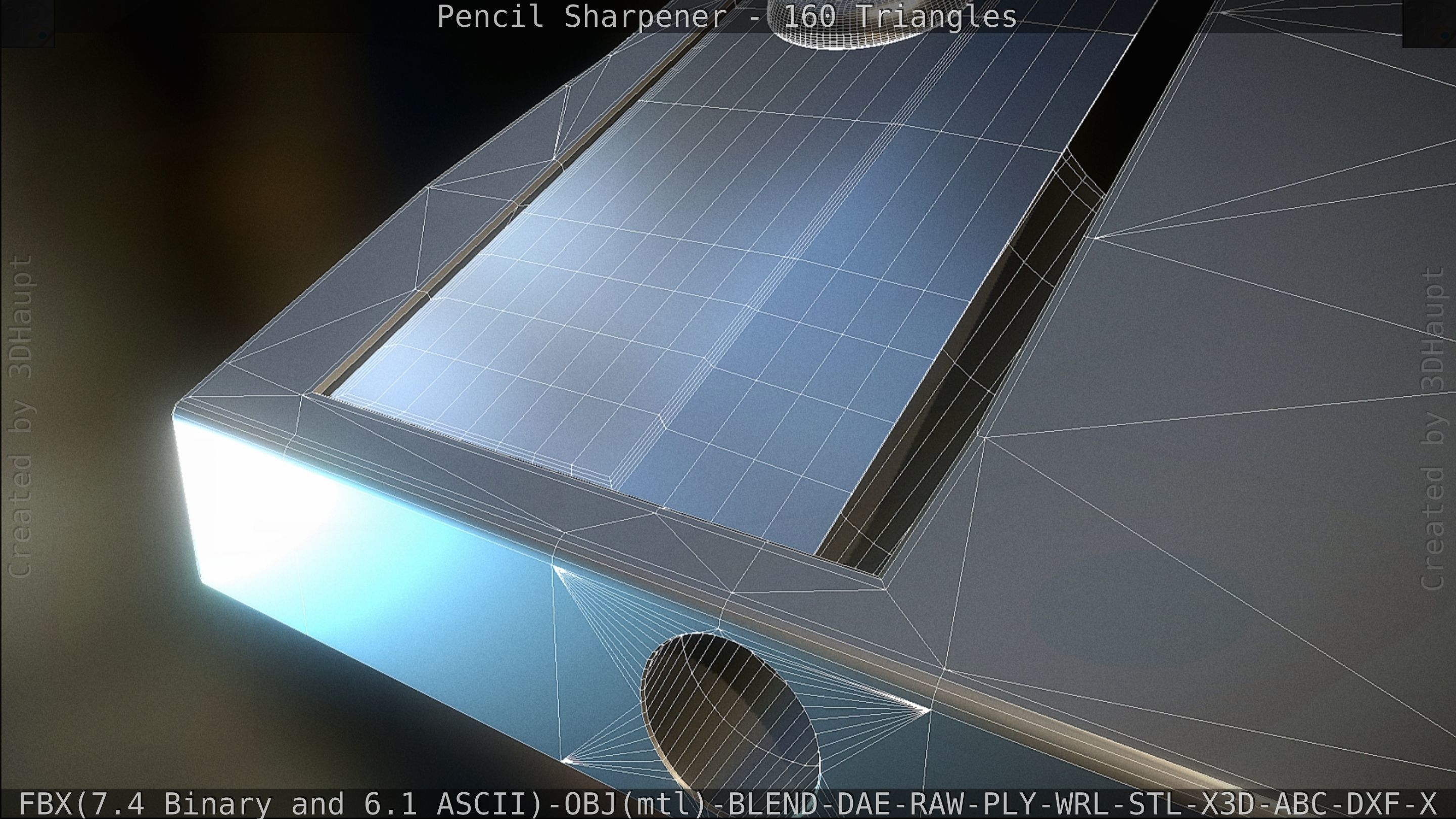 Sharpener clock 3D model_79