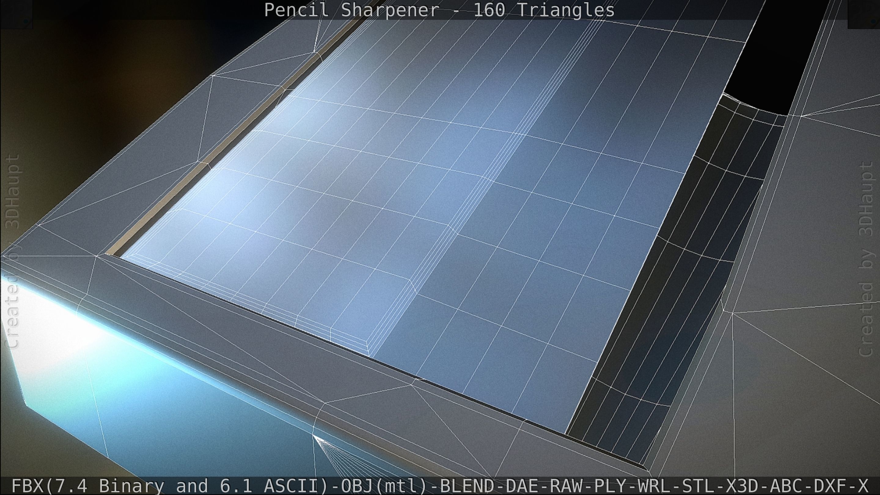 Sharpener clock 3D model_84