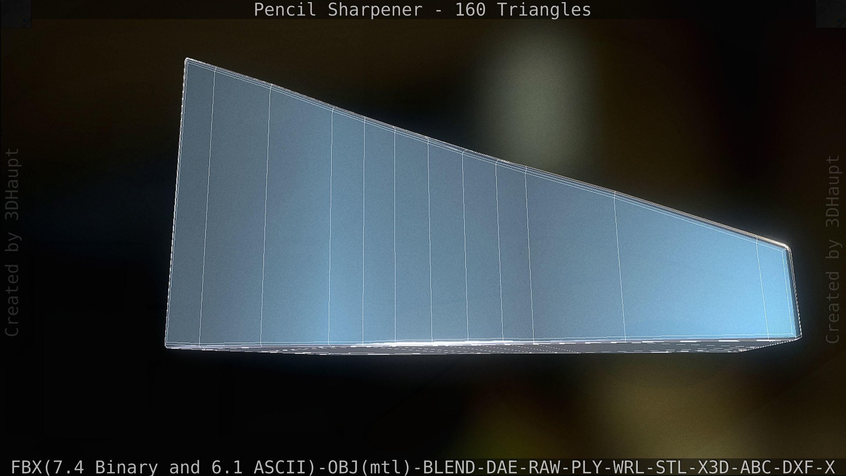 Sharpener clock 3D model_112