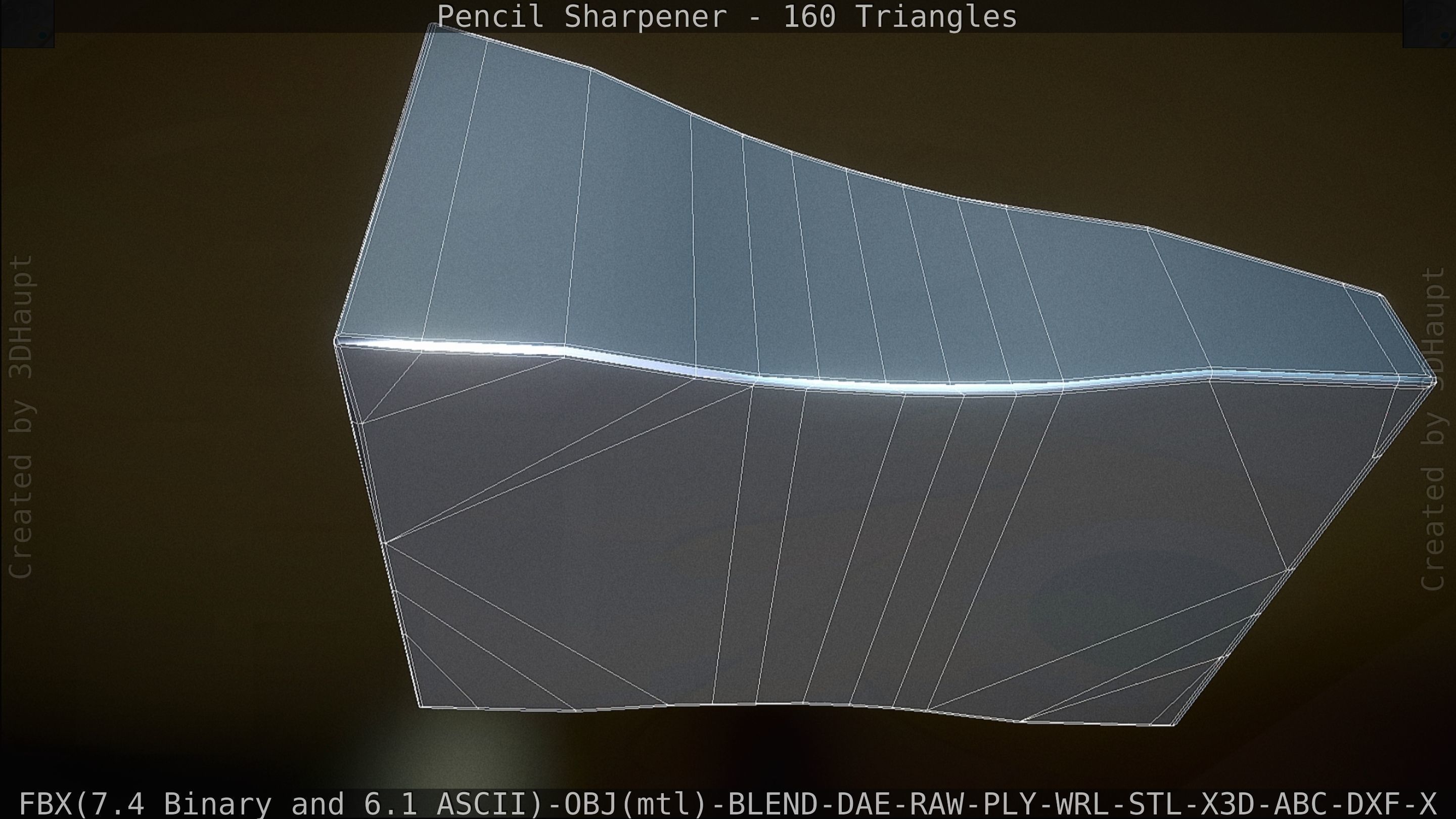 Sharpener clock 3D model_110