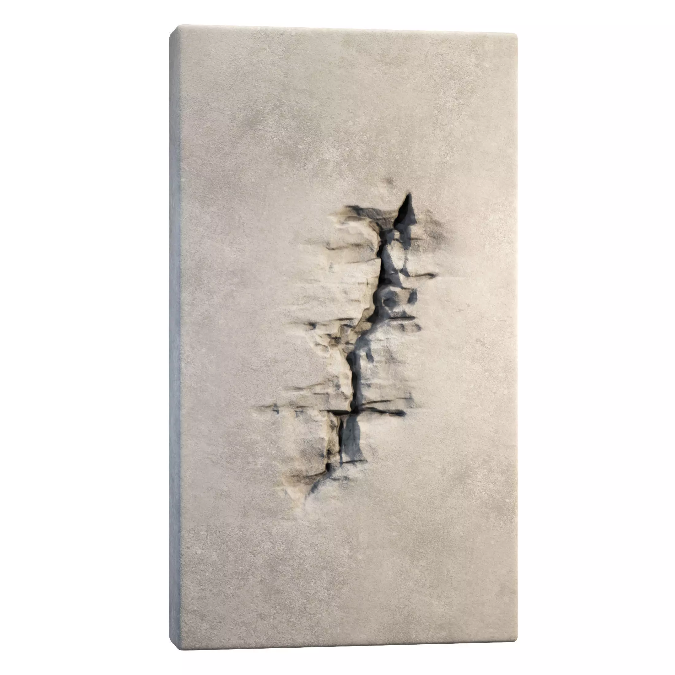 Decorative Plaster Wall Panel 10 3D model_0