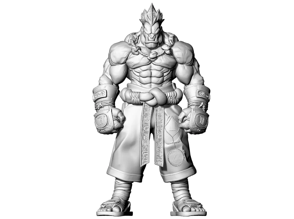 Monster scary 3D print model_1