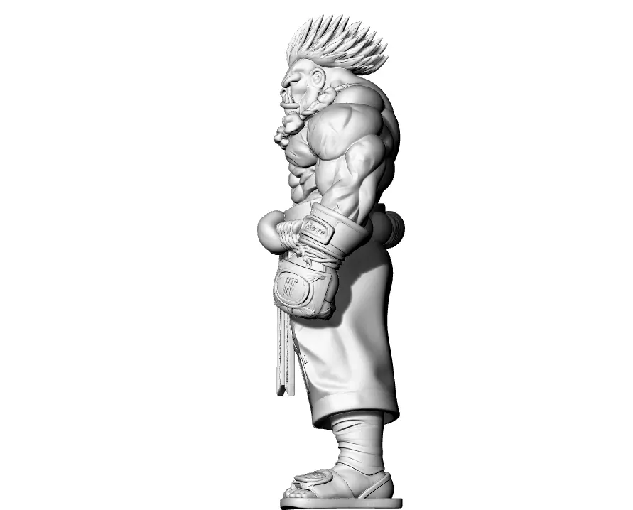 Monster scary 3D print model_2