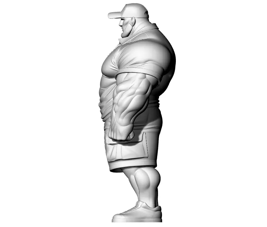 Big Man 3D print model_3