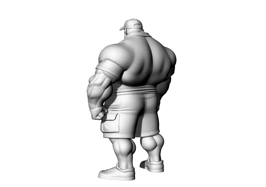 Big Man 3D print model_2