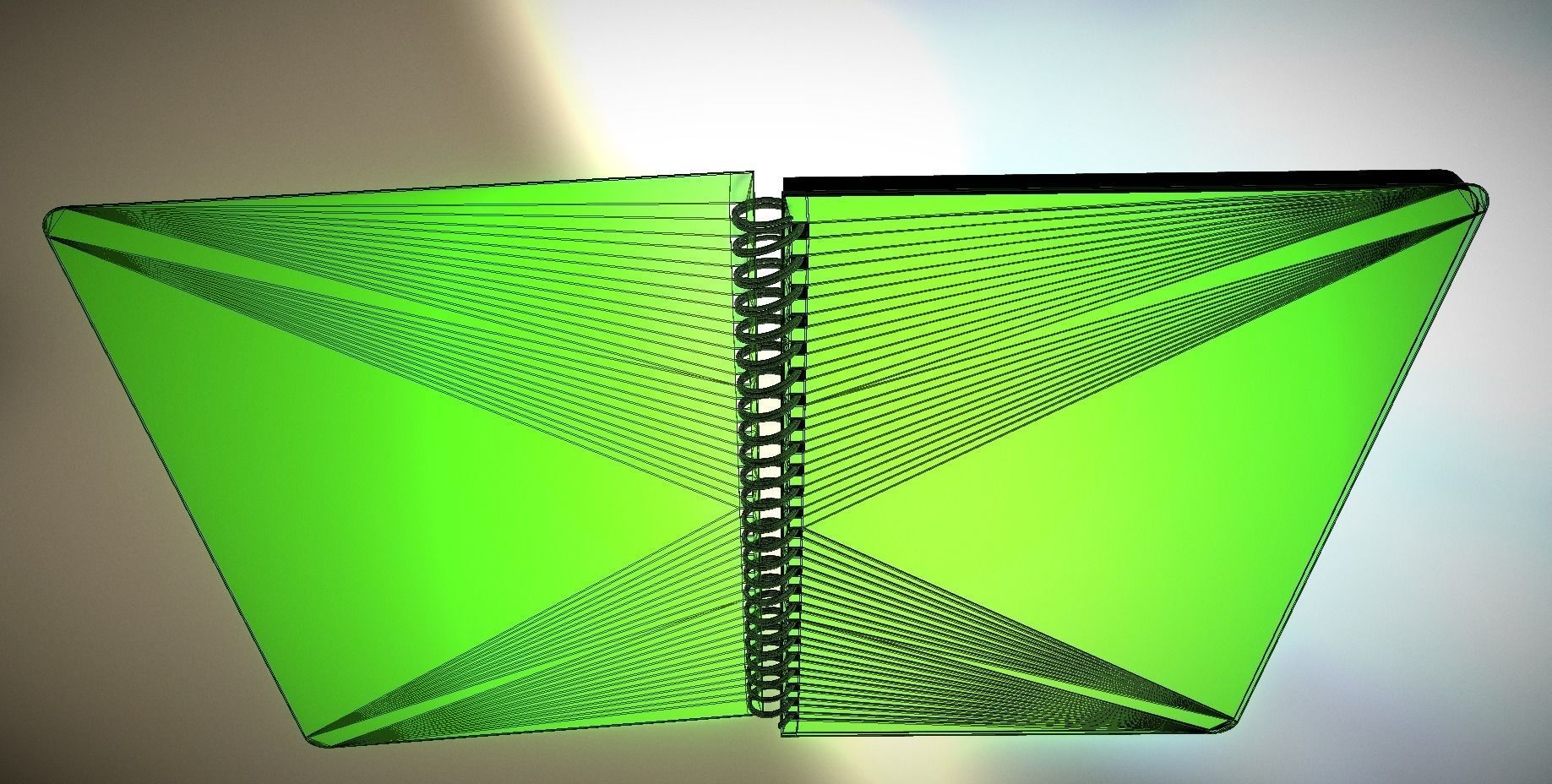 Sketchbook  animated 3D model_18