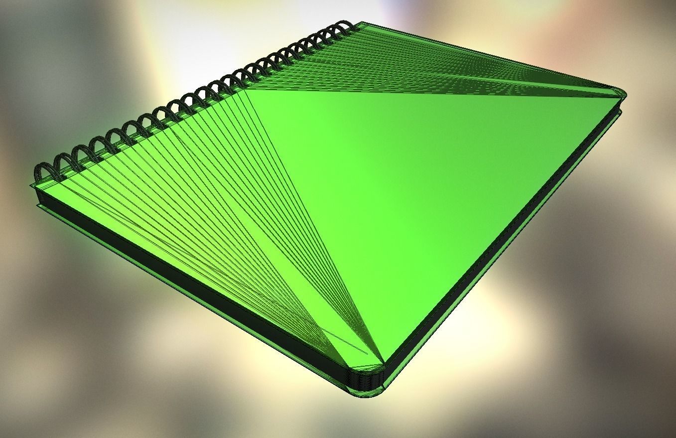 Sketchbook  animated 3D model_16