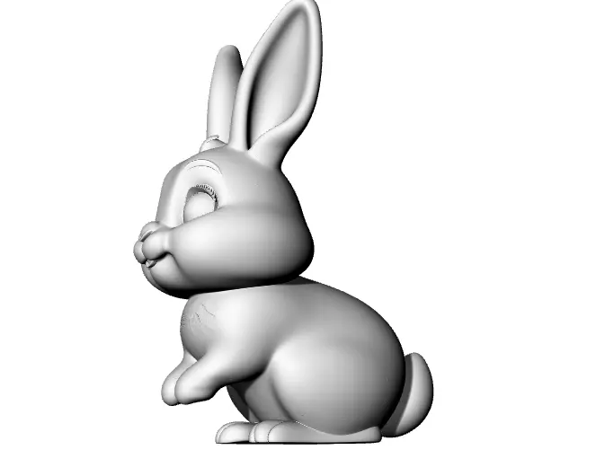 Rabitt Easter Hasen Ostern Beast tier 3D print model_1