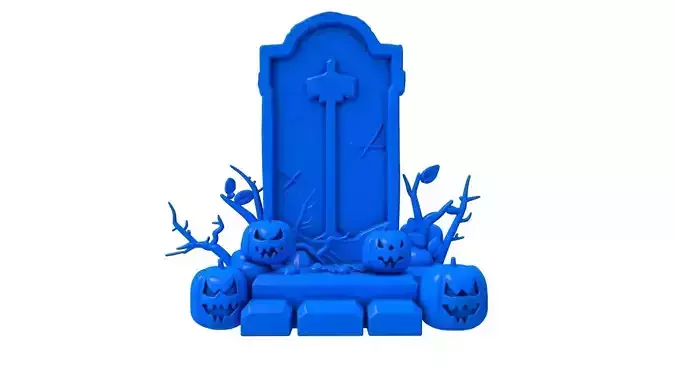 Halloween Tombstone - Tombstone - Tombstone stl 