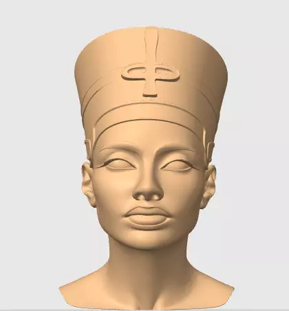 Nefertiti 3D print model_0