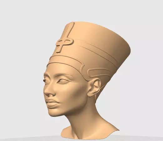 Nefertiti 3D print model_1