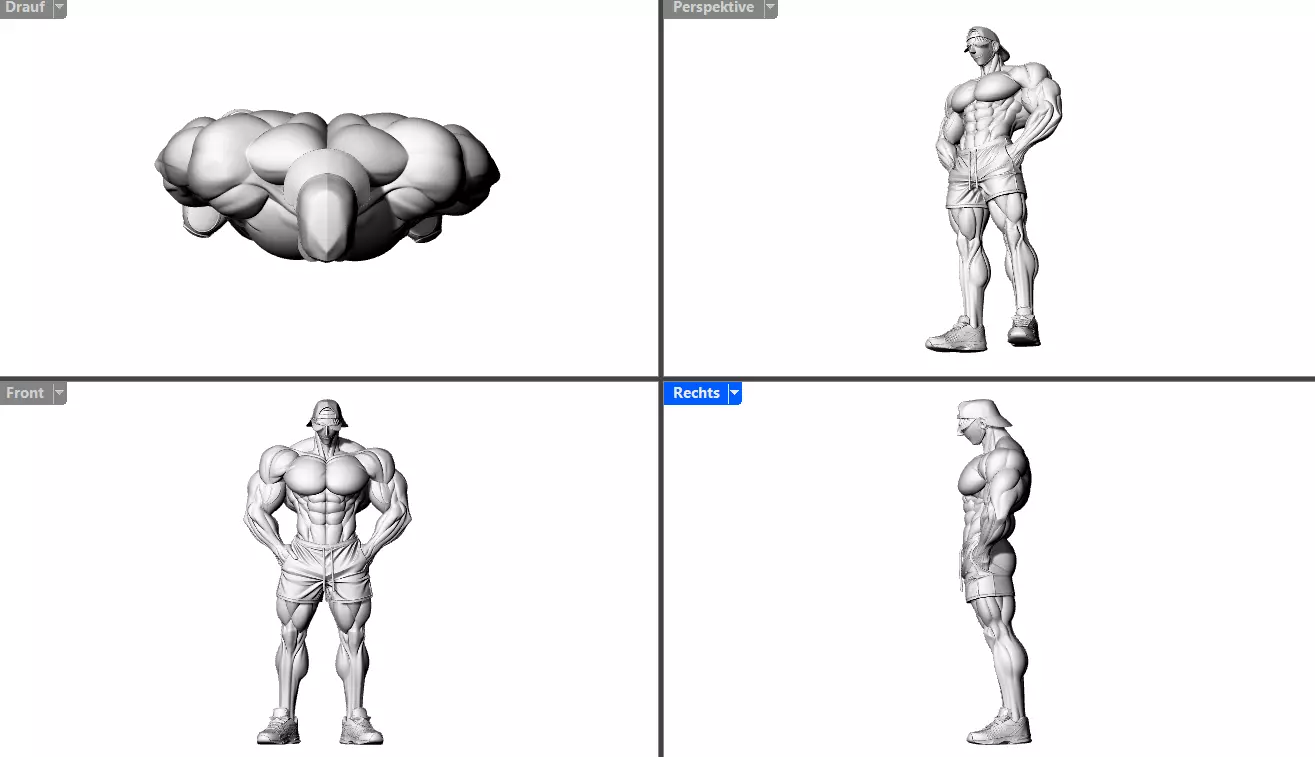 Fittness Boy Gym 3D print model_4