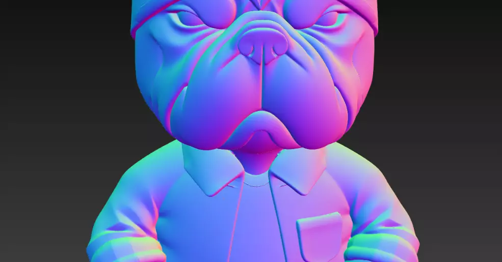 Dog Boy 3D print model