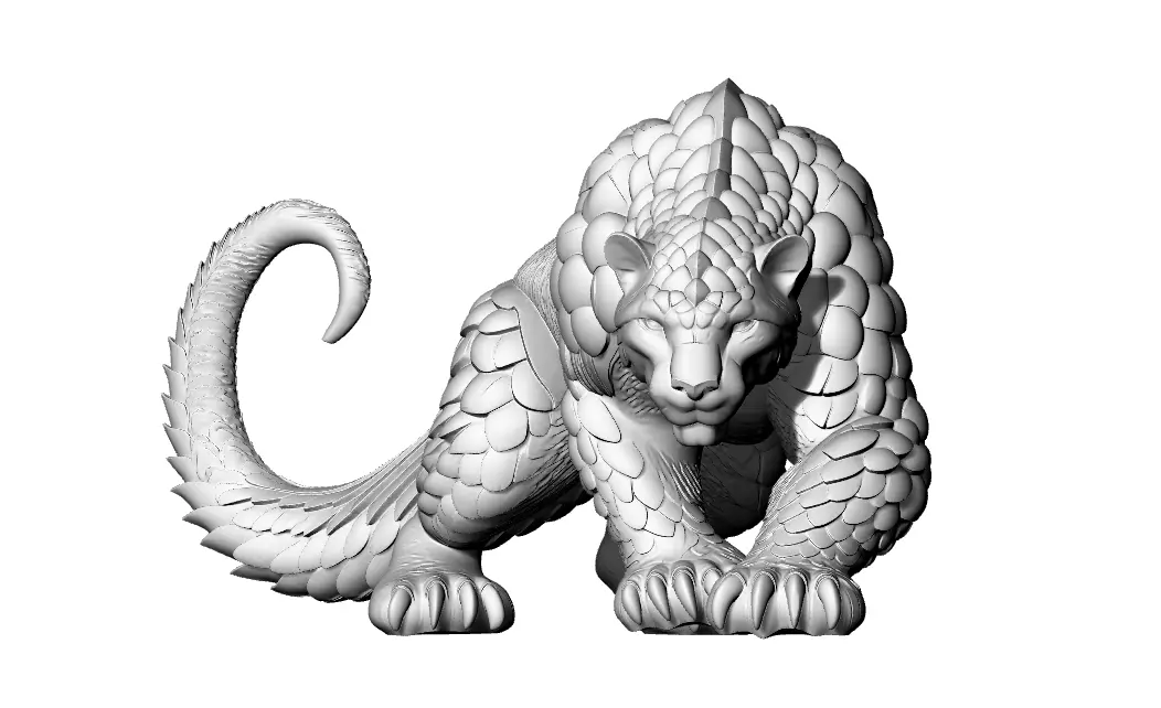 Tieger Wild 3D print model
