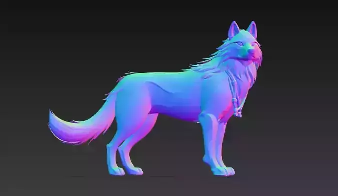 Husky Pritty Dog Hund