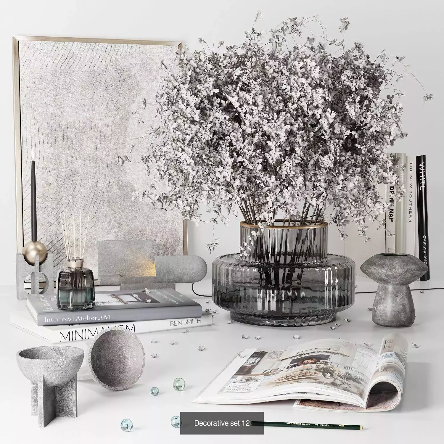 Over 500 3D Decorate Models  3D Model Collection_13