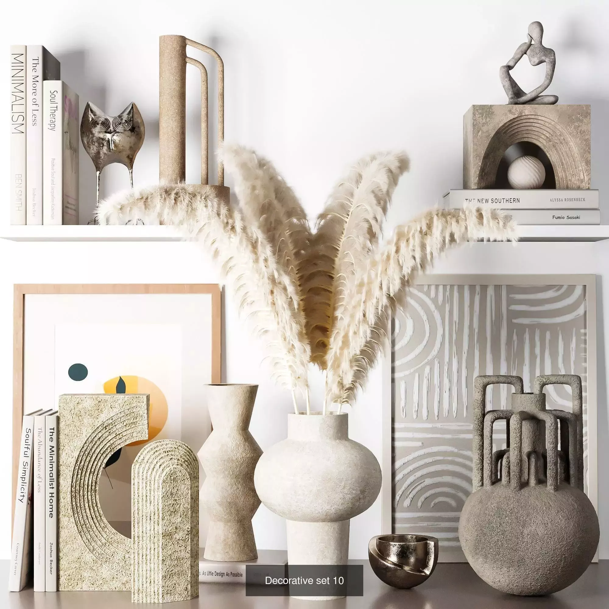 Over 500 3D Decorate Models  3D Model Collection_9