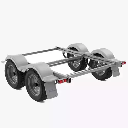 Dual Axle Boat Trailer